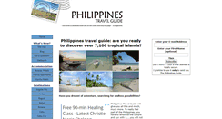 Desktop Screenshot of philippines-travel-guide.com